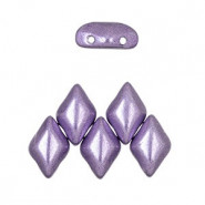 Matubo GemDuo kralen 8x5mm ColorTrends saturated metallic Crocus petal